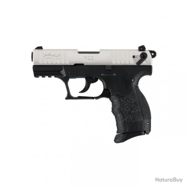 Pistolet Walther P22Q Cal. 9 mm PAK - Nickel