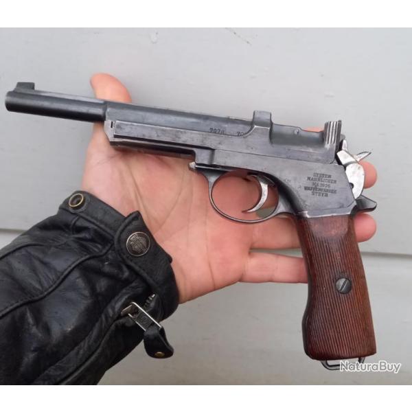 Pistolet steyr mannlicher 1905 catgorie D