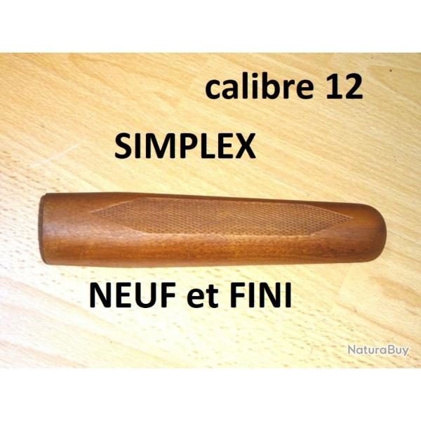 devant bois NEUF fusil SIMPLEX calibre 12 MANUFRANCE - VENDU PAR JEPERCUTE (D23B191)