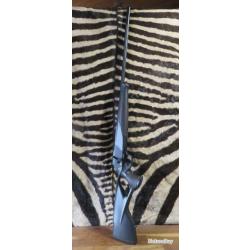 Carabine BLASER R8 Ultimate Carbone Cuir cal.7RM canon 65 cm flûté - fileté / busc réglable
