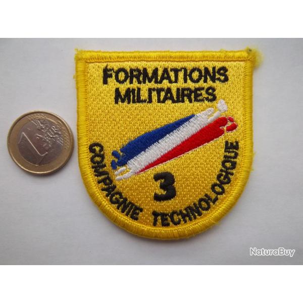 cusson collection formations militaires compagnies technologique