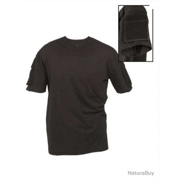 Tee shirt tactique Miltec Noir