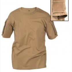 Tee shirt tactique Miltec Beige