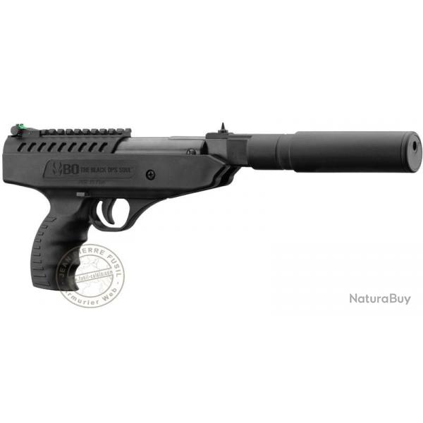 Pistolet  plomb 4,5 mm B.O. Langley Silencer (10 Joules)