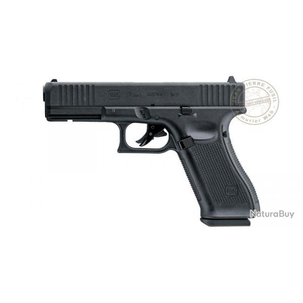 Pistolet  plomb CO2 4,5 mm - GLOCK 17 GEN5 - Chargeur  chane - Blowback Standard