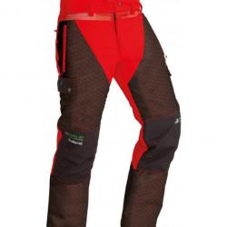 PANTALON PFANNER STRETCH AIR HUNTING ROUGE STANDARD 80 CM