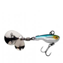 Leurre BERKLEY Pulse Spintail 21g Blue Silver Glitter