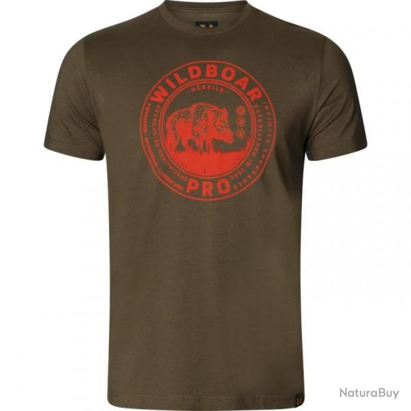 T-SHIRT HARKILA WILDBOAR WILLOW GREEN TAILLE M NEUF