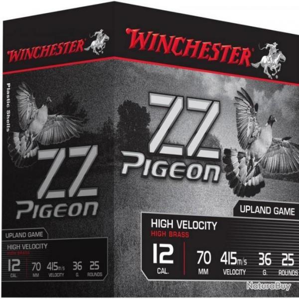 Munitions Winchester ZZ PIGEON 36gr Cal.12/70 par 25