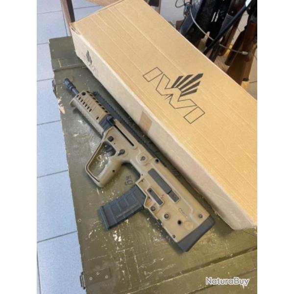 Carabine IWI TAVOR X95 FDE 16,5 cal 223. Catgorie B.