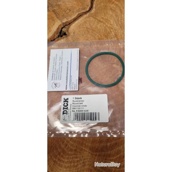 Dick 9.8209.0325 Courroie ronde verte pour SM110-SM111