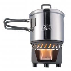 Esbit CS585ST Réchaud à combustible solide en acier inoxydable