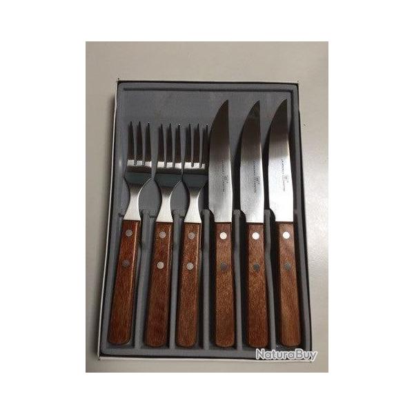 Henkels Set 3 couteaux  steak , fourchettes Neuf avec emballage dfraichit 739116000