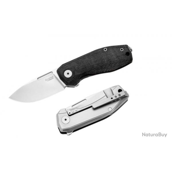 LionSteel NA01 CVB Nano - Black Canvas Magnacut