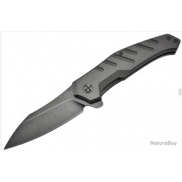 Maxknives MK132-CF Lame acier D2 manche fibre de carbone