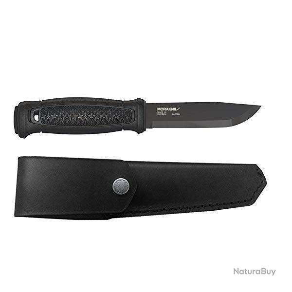 Morakniv 13100 Garberg Black Carbon Etui cuir