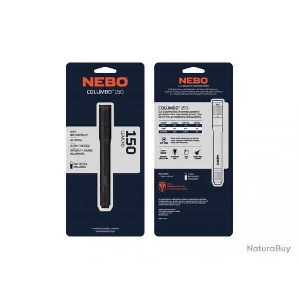 Nebo Columbo 150 Lumens