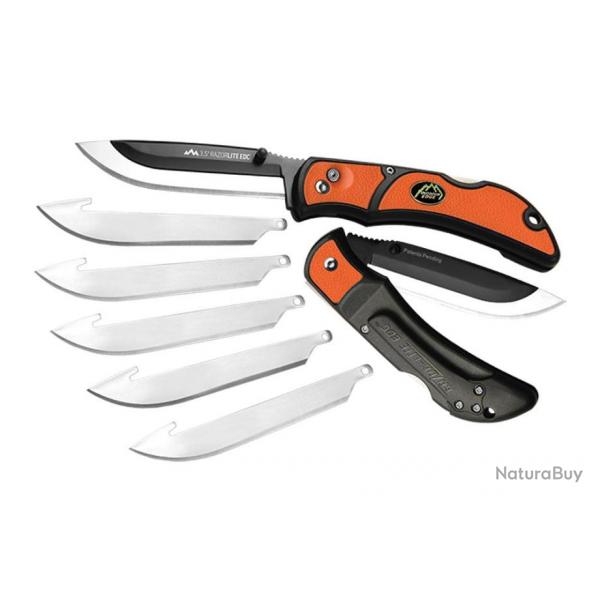 Outdoor Edge 01OE047 Razor Lite EDC RLB-30C ( + 6 Lames ) Orange