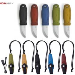 Pack 5x Morakniv Eldris Neck Noir , Rouge , Bleu , Vert , Jaune