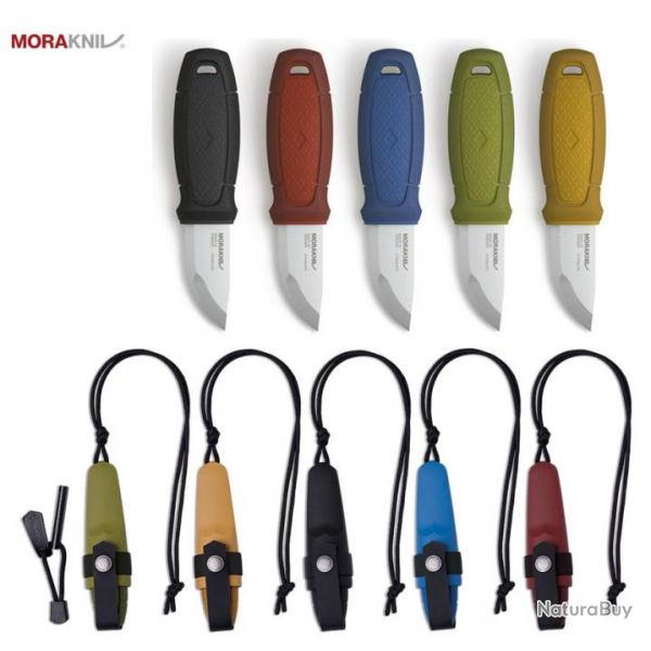 Pack 5x Morakniv Eldris Neck Noir , Rouge , Bleu , Vert , Jaune