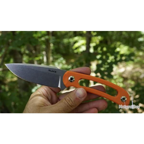 Ruike F815J Hornet Orange - Couteau Fixe 190mm