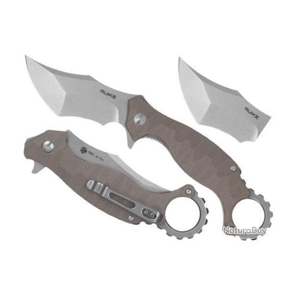 Ruike P881-W Karambit lame acier 14C28N manche G10