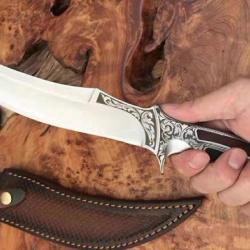 Shuangmali Superbe Couteau de chasse Saudi Arabia