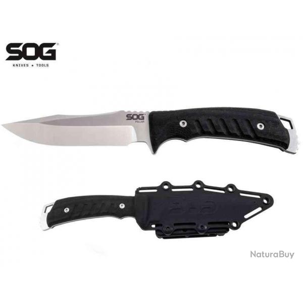 Sog UF1001-BX Pillar Couteau fixe Lame en Acier S35VN