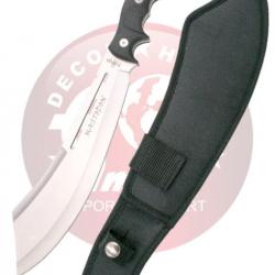 Third H0928B Couteau tactique Mastodon ame acier 26.8cm satiné