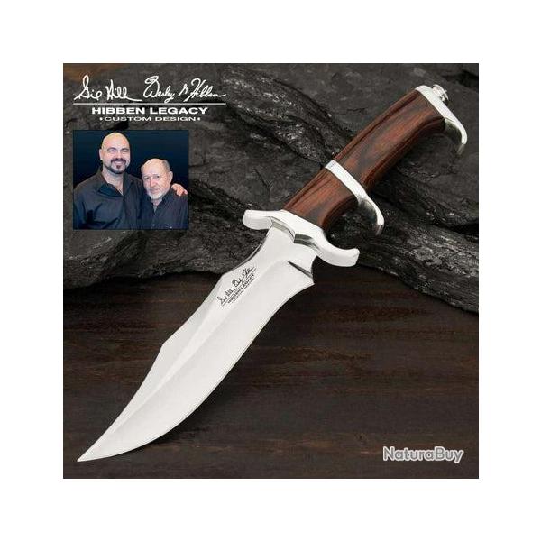 United Cutlery GH5090 Couteau de combat Hibben Darkwood Legacy III Fighter