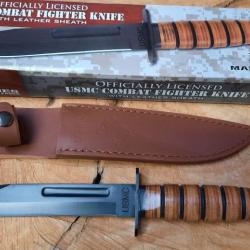 United Cutlery UC3092 USMC Marines Combat Fighting Bowie, réplique Ka-Bar