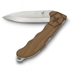 Victorinox Evoke Brun - Couteau Pliant Élégant en Bois de Noyer