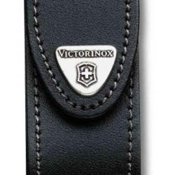 Victorinox 4.0520.3 Etui ceinture Cuir av. fermeture scratch noir