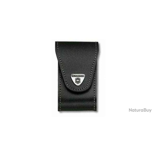 Victorinox 4.0524.XL tui ceinture cuir av. fermeture scratch noir