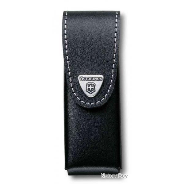 Victorinox 4052432 Etui ceinture Cuir - fermeture scratch noir