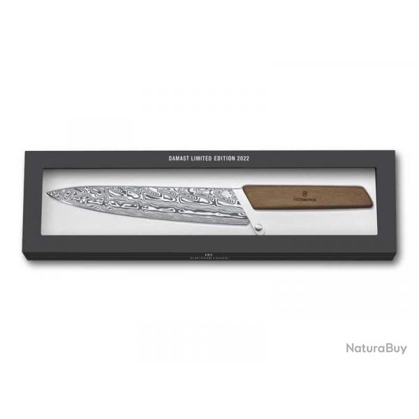 Victorinox 6.9010.22J22 Couteau de chef Swiss Modern Damas Edition 2022