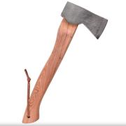 Hache Vintage En Caryer 12 1/4 Pour Bushcraft Et Allumage