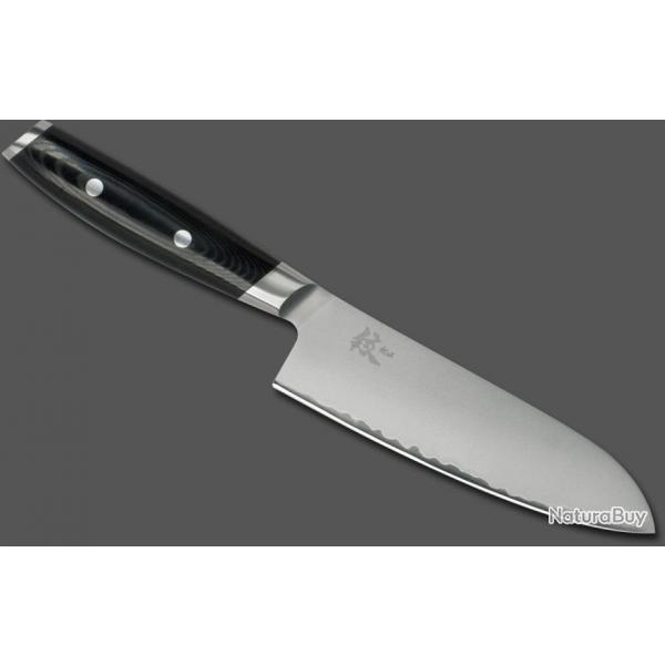 Yaxell Y36301 Santoku Micarta Lame de 16,5 cm