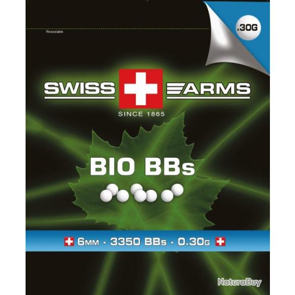 Airsoft - Billes bio 0.30g en sachet de 1 kg | Swiss arms (0000 3432)