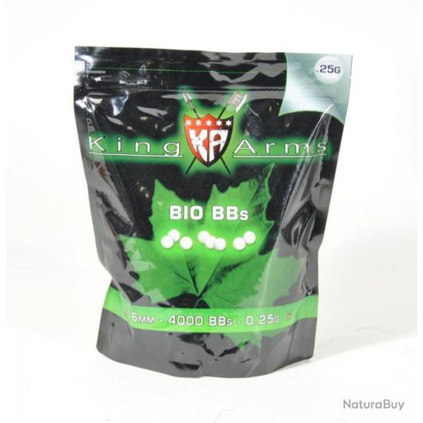 Airsoft - Billes bio 0.25g en sachet de 1 kg | Swiss arms (0000 3434)