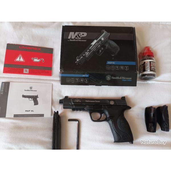 Pistolet Smith & Wesson M&P9L Performance Center Co2 - 4,5 mm