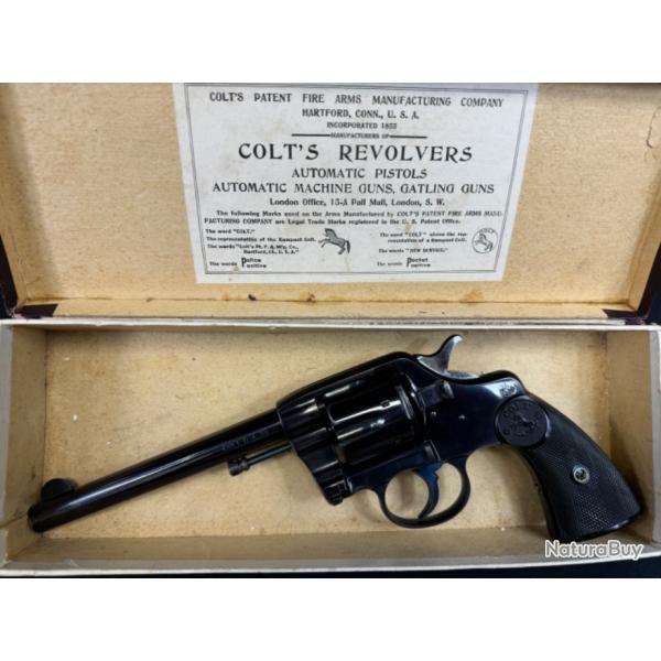 colt new army 38 n serie 124823. etat neuf