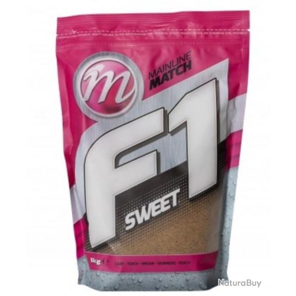 MAINLINE AMORCE GROUNDBAIT F1 SWEET 1KG MAINLINE