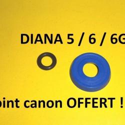 joint piston + canon DIANA 6 / DIANA 5 DIANA 6G T01 / 72  / 30 / 6M - air comprimé 4.5 c177 (b11483)