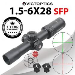 Victoptics Lunette De Visée 1.5-6x28 SFP