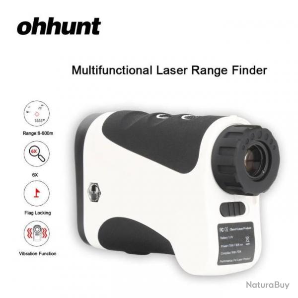 Ohhunt Telemetre Laser 6x600M Paiement en 3 ou 4 fois -