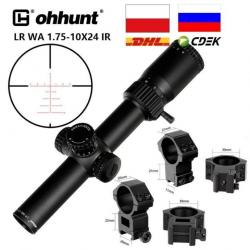 Ohhunt Lunette De Visée 1.75-10x24 IR Paiement en 3 ou 4 fois