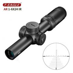 T-Eagle Lunette De Visée AR 1-6X24 IR Paiement en 3 ou 4 fois -