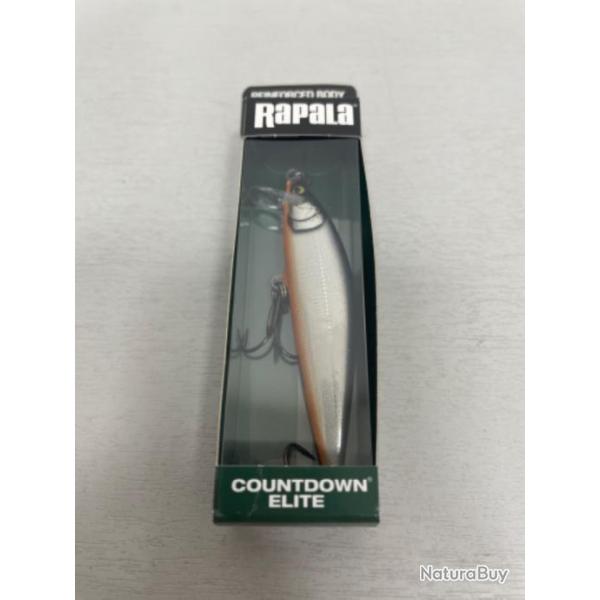 !! LEURRE RAPALA COUNTDOWN LITE CDE95 col GILDED SILVER SHAD