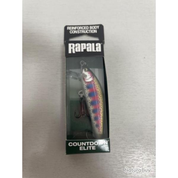 !! LEURRE RAPALA COUNTDOWN LITE CDE75 col GILDED RAINBOW TROUT